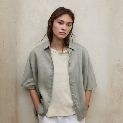 ECOALF || MELANIA SHIRT WOMAN SAGE