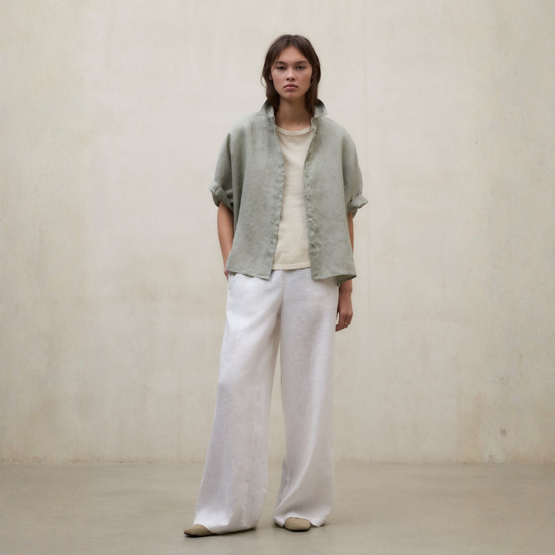 ECOALF || MELANIA SHIRT WOMAN SAGE