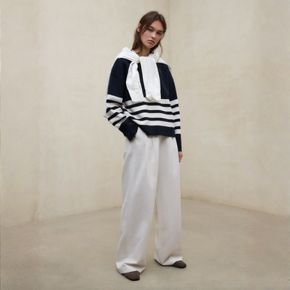 ECOALF || MIEL LINEN PANTS WOMAN RAW