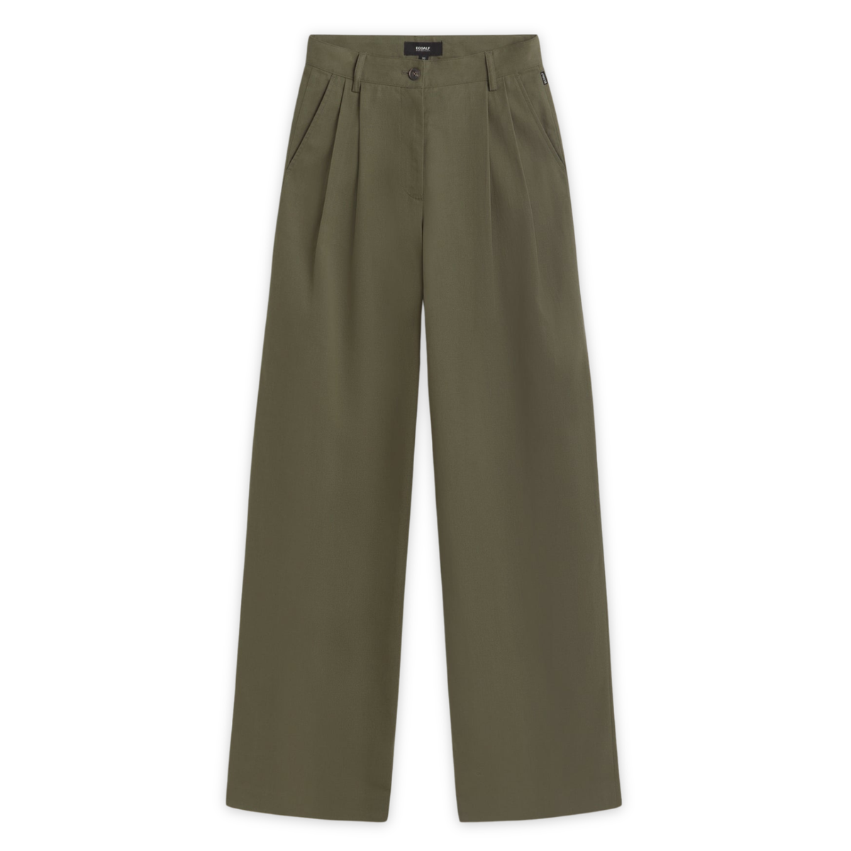 ECOALF || MIEL TEN COT PANTS WOMAN CHARCOAL KHAKI