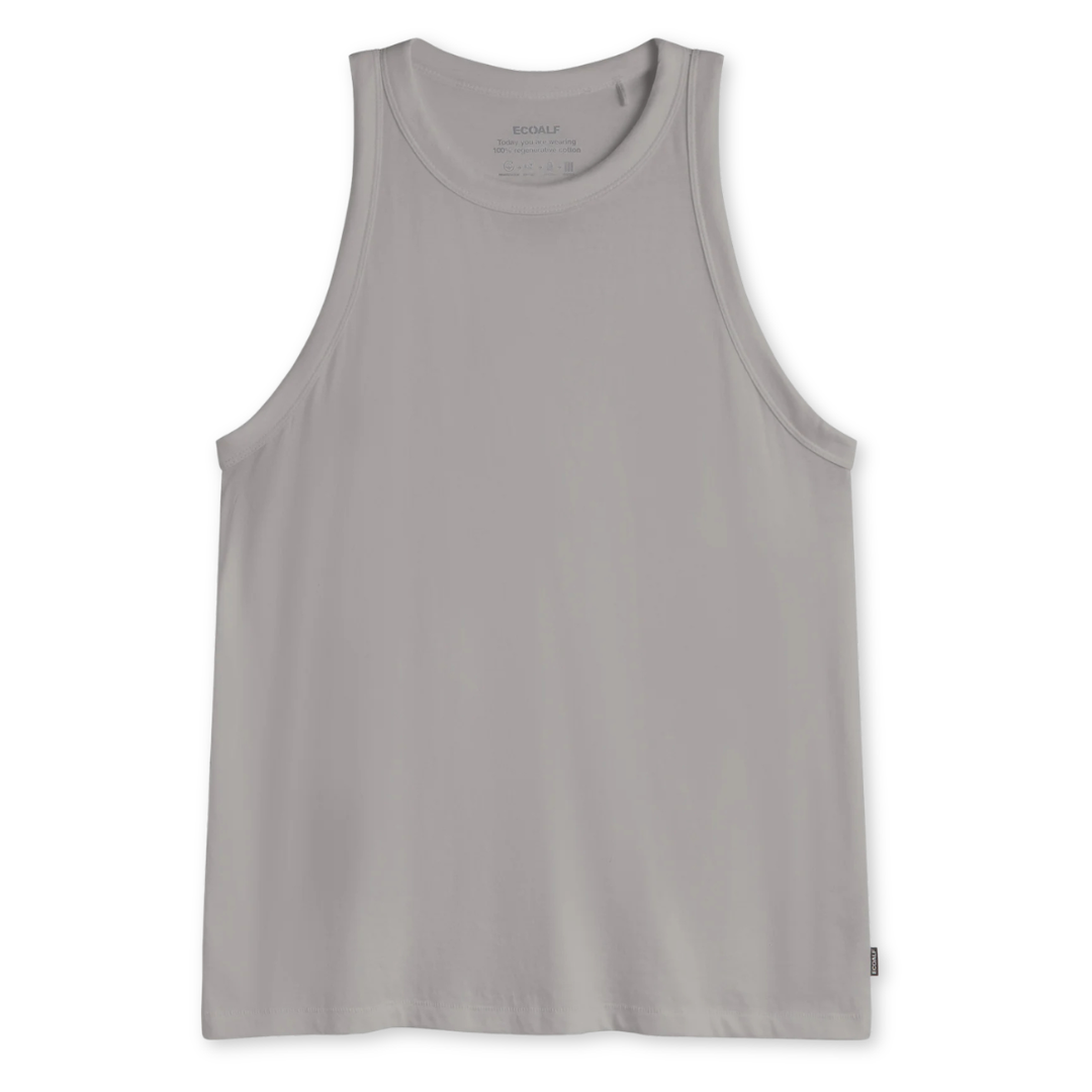 ECOALF || MINDEN T-SHIRT WOMAN CHARCOAL