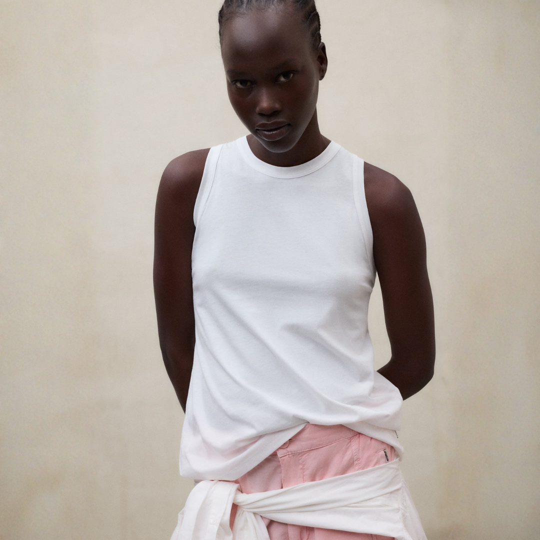 ECOALF || MINDEN T-SHIRT WOMAN WHITE