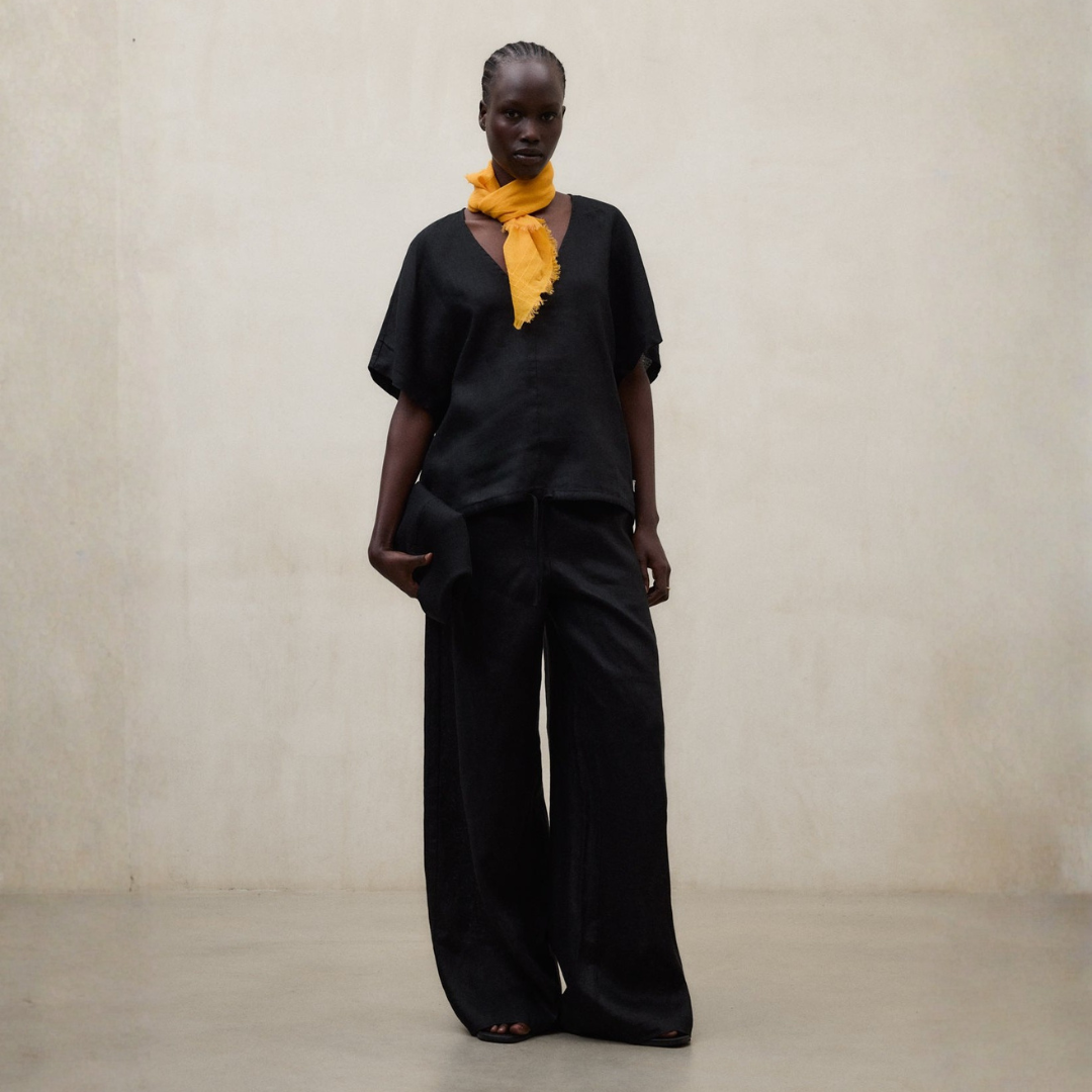 ECOALF || MOSSI PANTS WOMAN BLACK
