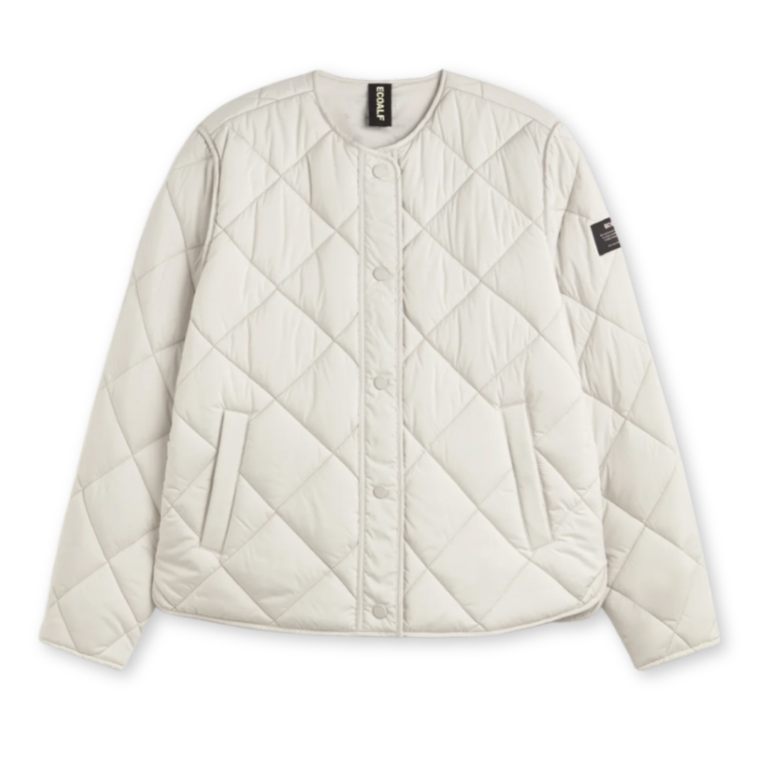 ECOALF || MUSA RHOMB JACKET WOMAN RAW