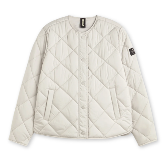 ECOALF || MUSA RHOMB JACKET WOMAN RAW