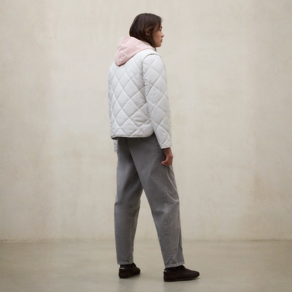 ECOALF || MUSA RHOMB JACKET WOMAN RAW