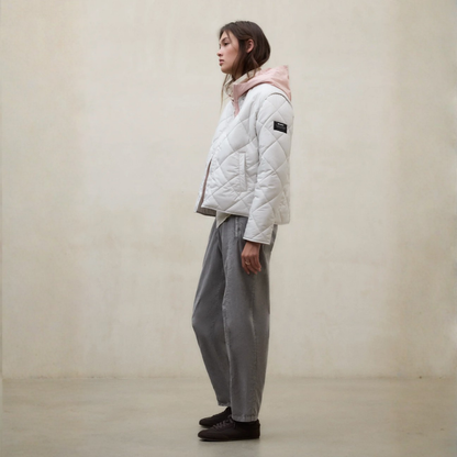 ECOALF || MUSA RHOMB JACKET WOMAN RAW