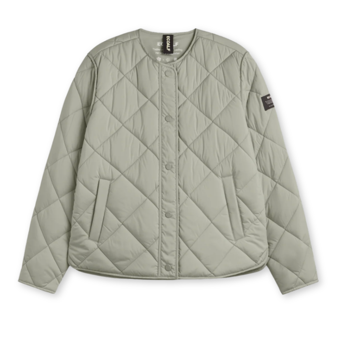 ECOALF || MUSA RHOMB JACKET WOMAN SAGE