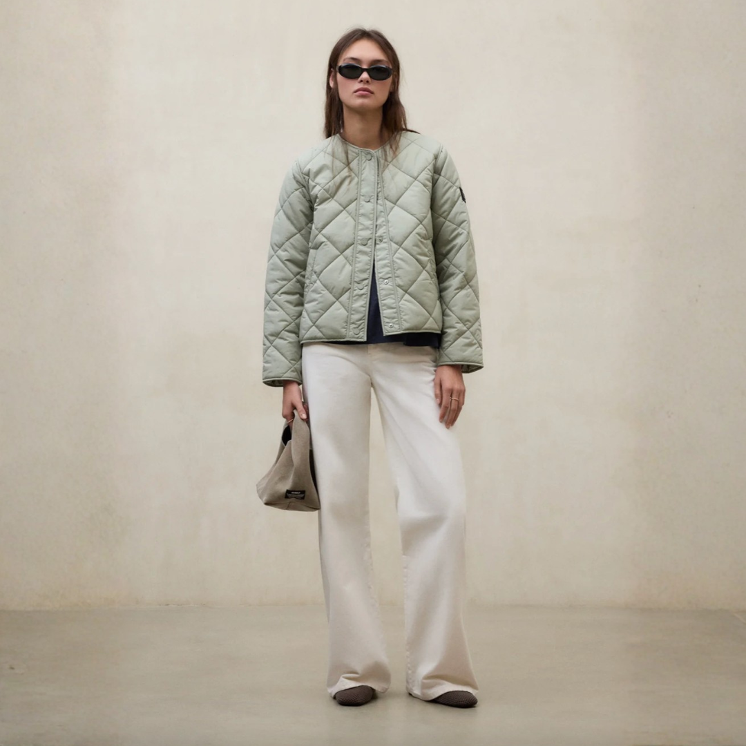 ECOALF || MUSA RHOMB JACKET WOMAN SAGE