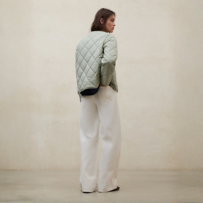 ECOALF || MUSA RHOMB JACKET WOMAN SAGE
