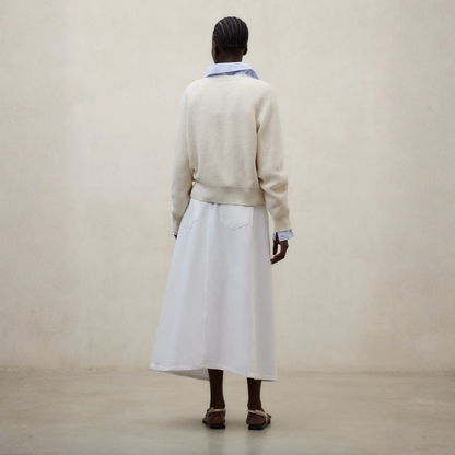 ECOALF || NONI KNIT WOMAN ECRU