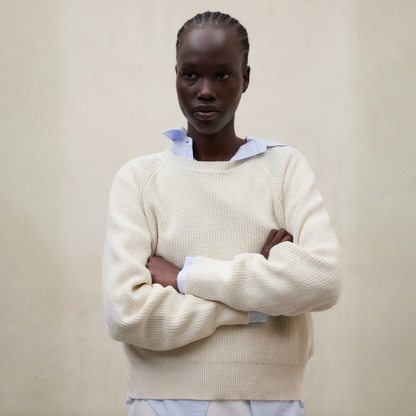 ECOALF || NONI KNIT WOMAN ECRU
