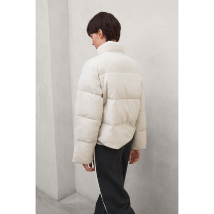 ECOALF || SINTRE REVERSIBLE HYBRID WOMAN BONE MELANGE