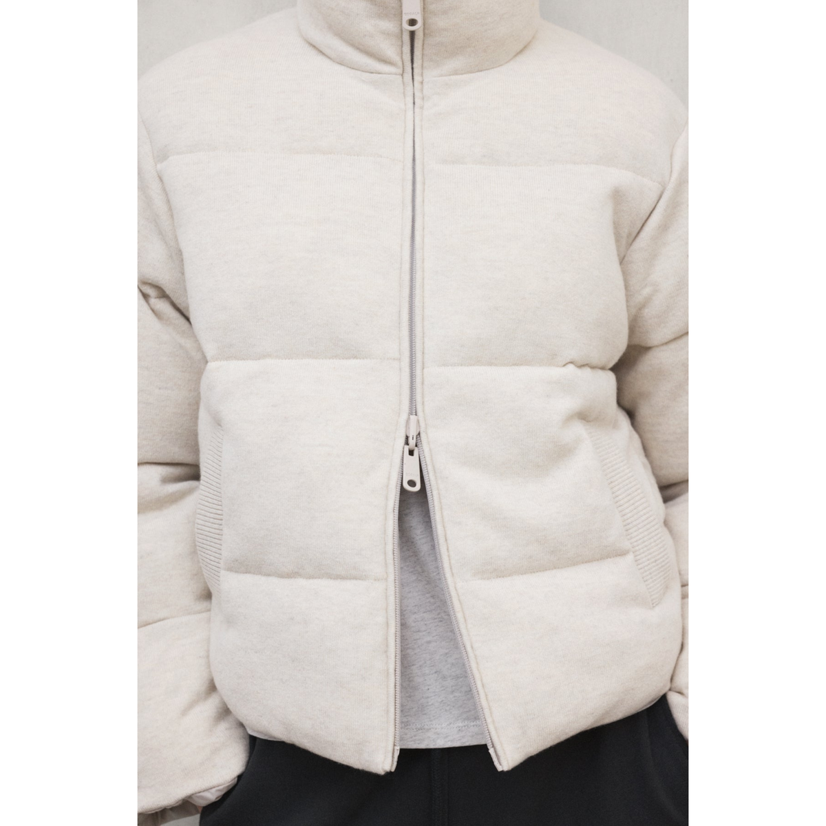 ECOALF || SINTRE REVERSIBLE HYBRID WOMAN BONE MELANGE