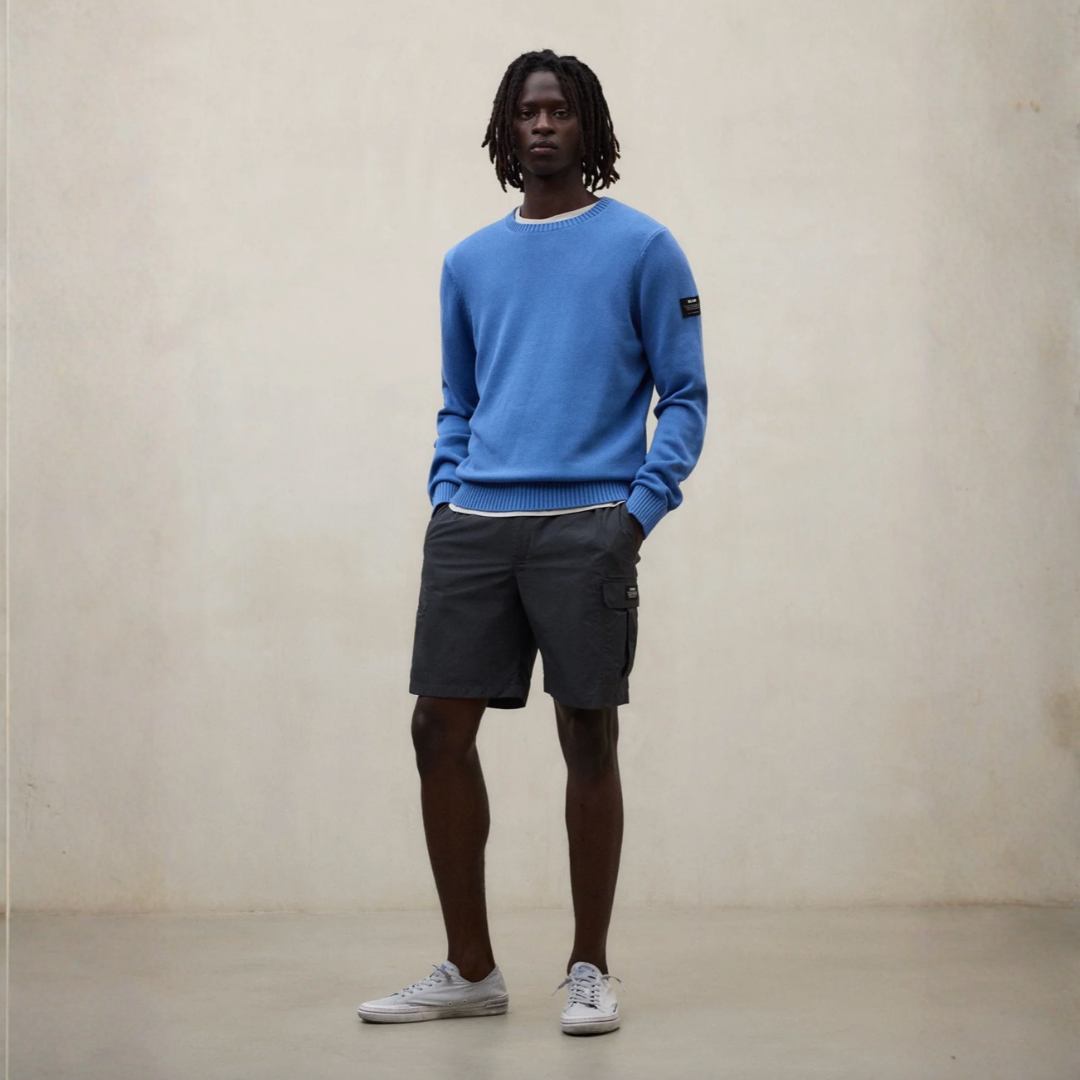 ECOALF || TAIL KNIT MAN PACIFIC BLUE