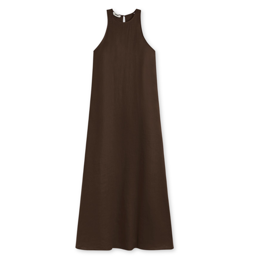 ECOALF || UKARA DRESS WOMAN COCOA