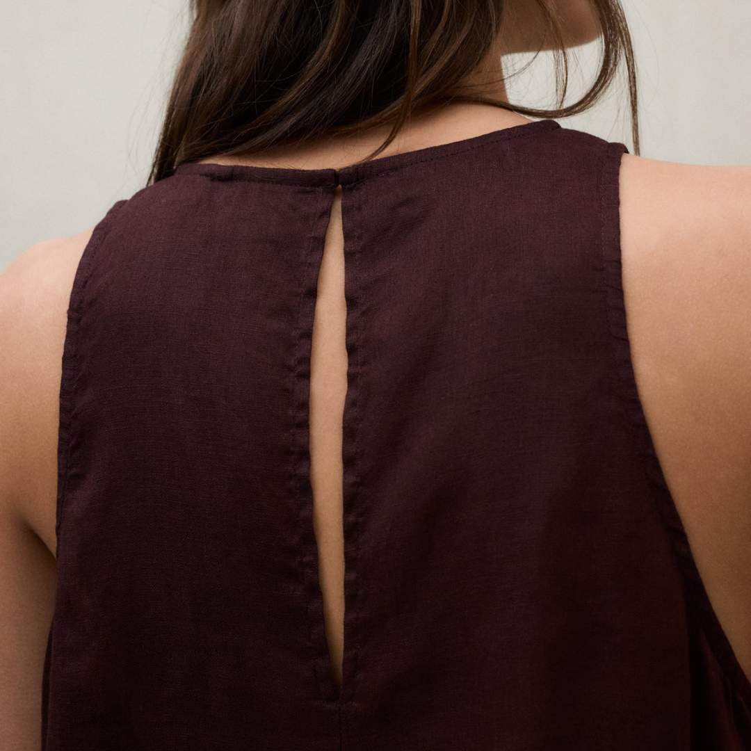 ECOALF || UKARA DRESS WOMAN COCOA