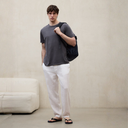 ECOALF || VENT T-SHIRT MAN ASPHALT