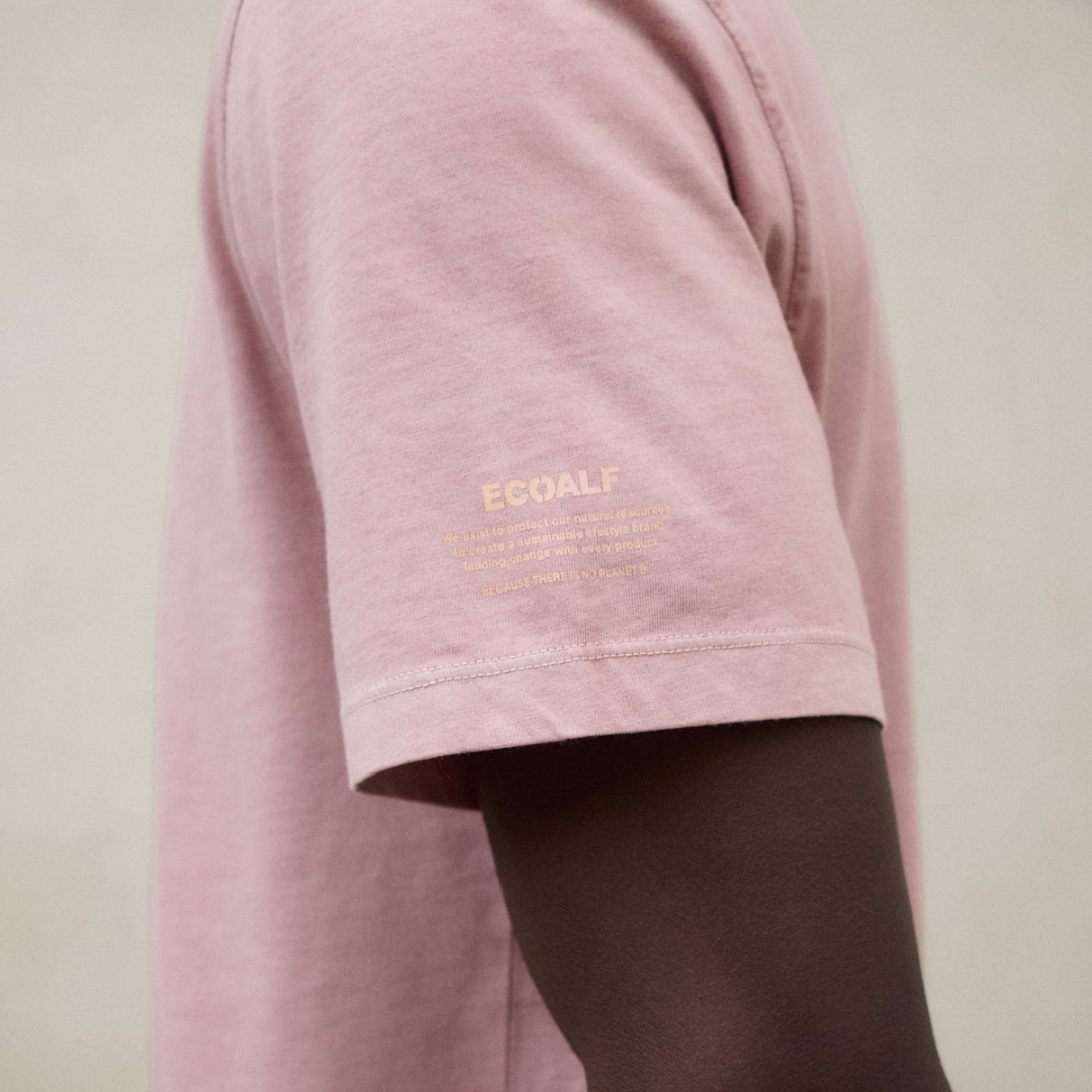 ECOALF || VENT T-SHIRT MAN BLUSH PINK