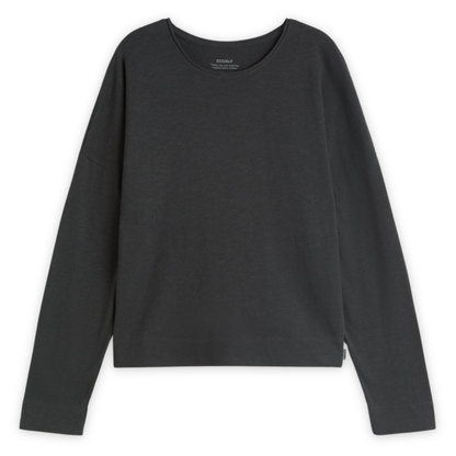 ECOALF || VERONE T-SHIRT WOMAN CHARCOAL KHAKI