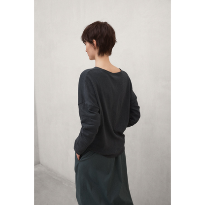 ECOALF || VERONE T-SHIRT WOMAN CHARCOAL KHAKI