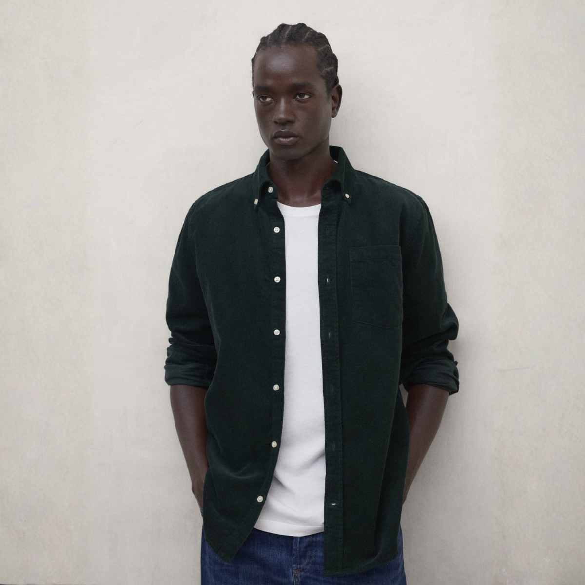 ECOALF || WILLIAM SHIRT MAN CYPRESS