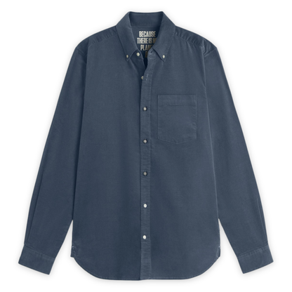 ECOALF || WILLIAM SHIRT MAN STEEL BLUE