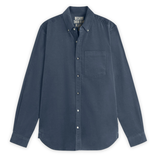 ECOALF || WILLIAM SHIRT MAN STEEL BLUE