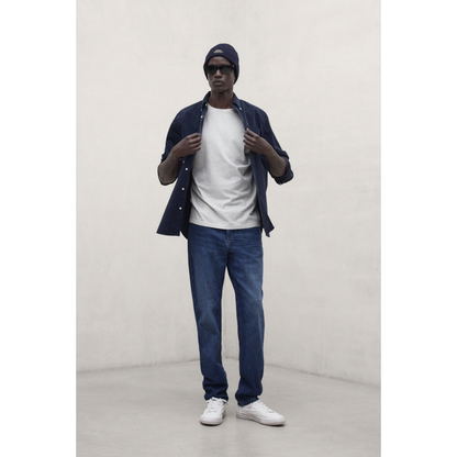 ECOALF || WILLIAM SHIRT MAN STEEL BLUE