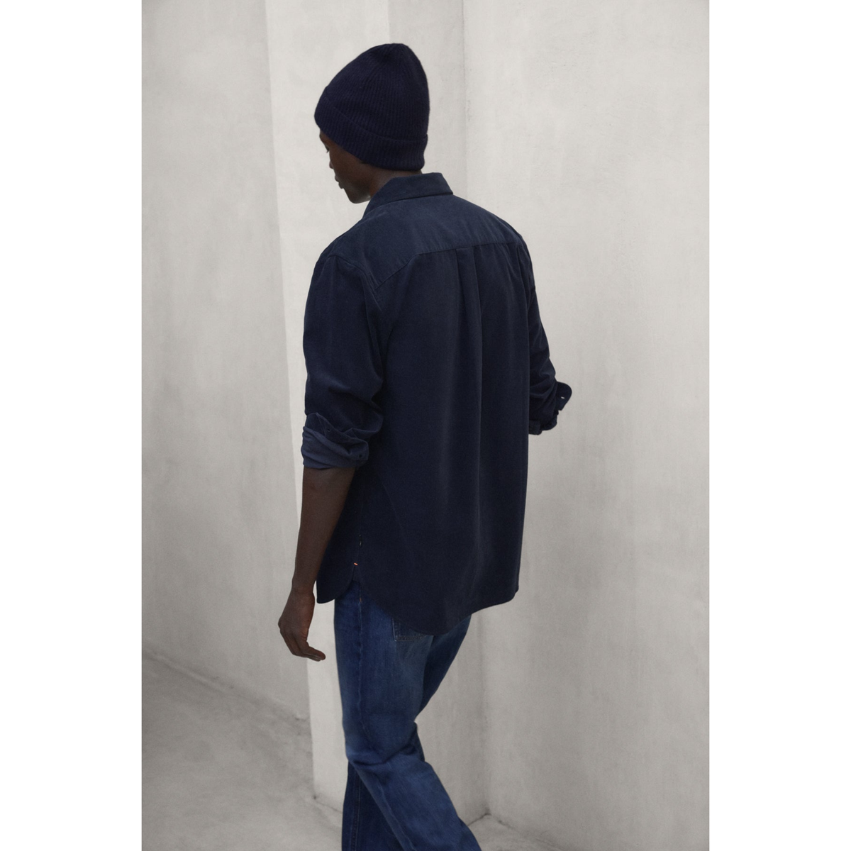 ECOALF || WILLIAM SHIRT MAN STEEL BLUE