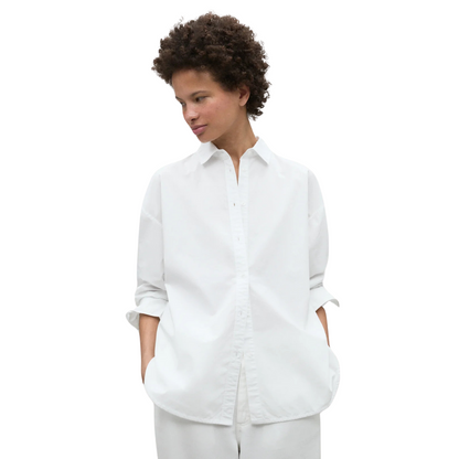 ECOALF || DARIAALF LINEN SHIRT WOMAN WHITE