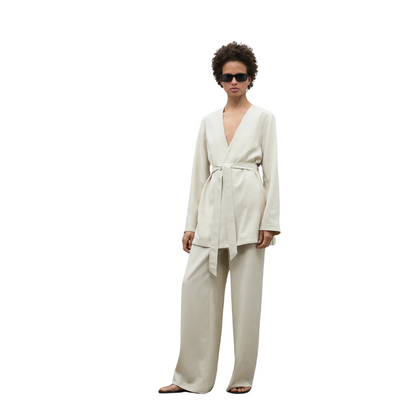 ECOALF || SABINEALF PANTS PANNACOTTA