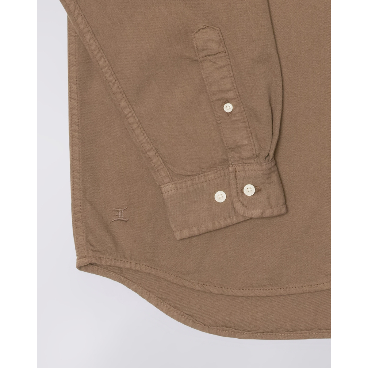 EDWIN || ARLO SHIRT LS RAIN DRUM GARMENT DYED