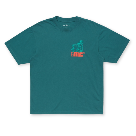 EDWIN || CHARMER CHEST TSHIRT MEDITERRANEA