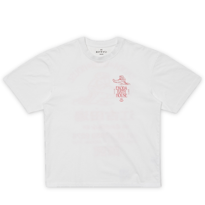 EDWIN || EKODA BATH HOUSE T-SHIRT WHITE