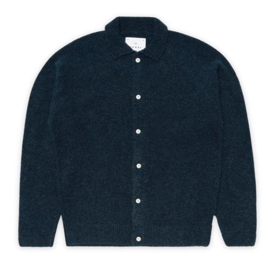 EDWIN || GEMINI CARDIGAN NAVY GARMENT WASHED