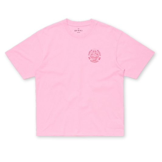 EDWIN || MUSIC CHANNEL TSHIRT BEGONIA PINK