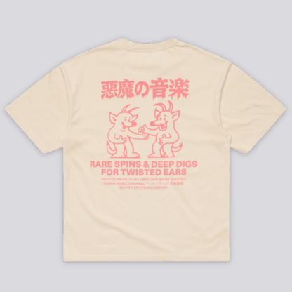 EDWIN || RARE SPINS TS-SHIRT FOG GARMENT WASHED