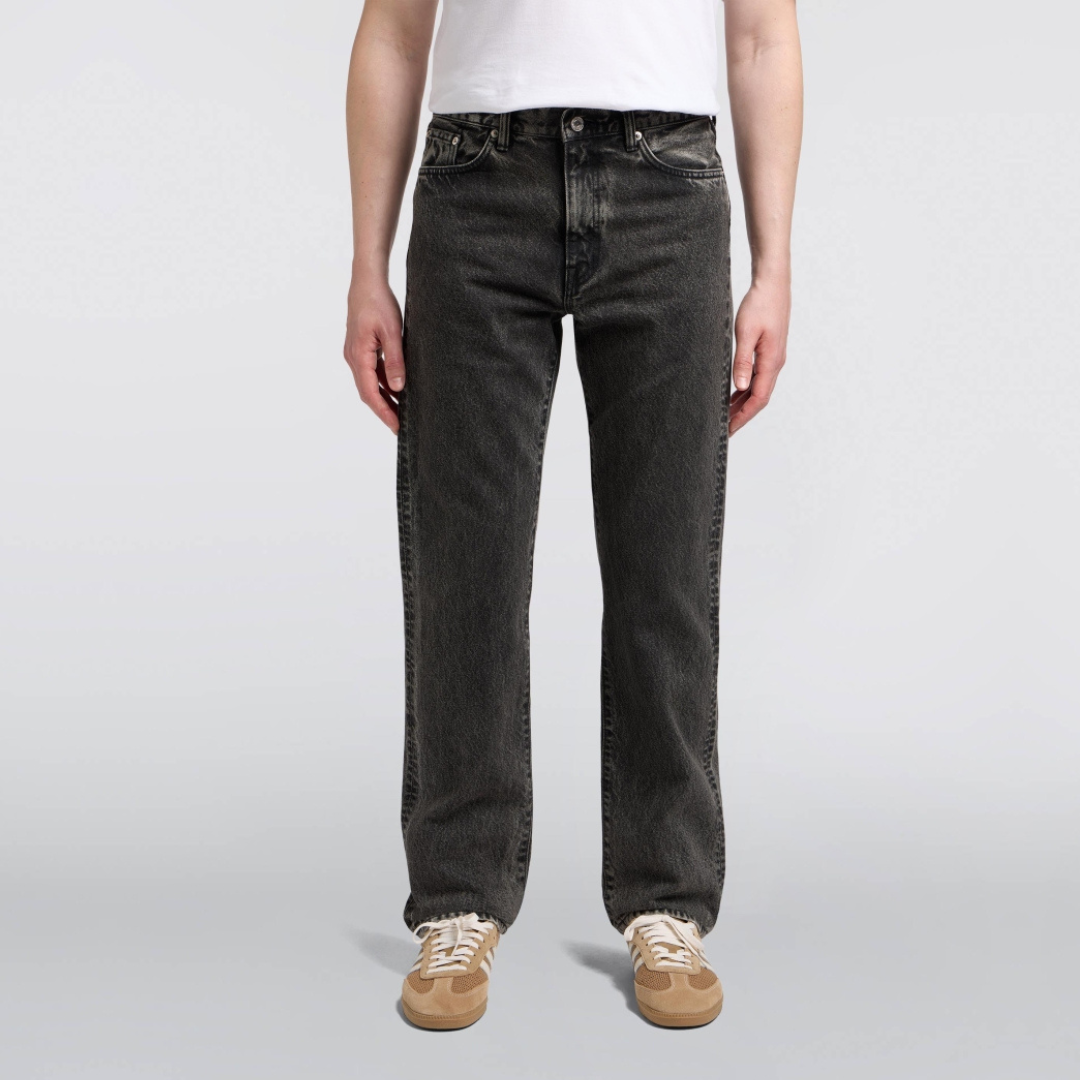 EDWIN || REGULAR STRAIGHT BLACK MID DARK USED