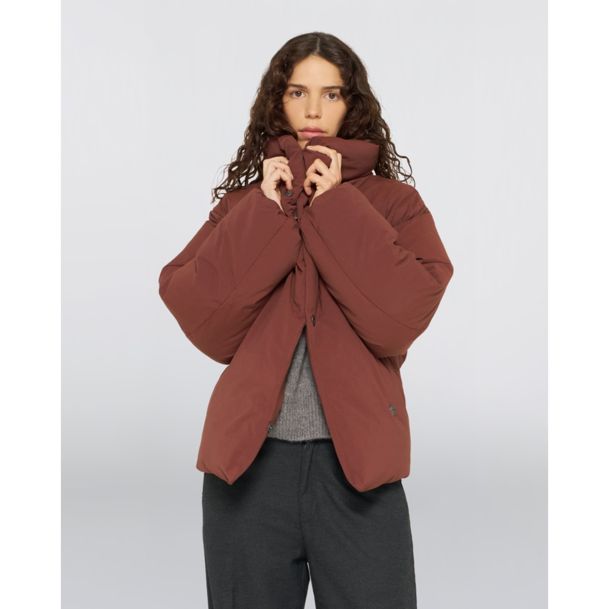 EDWIN || SORA JACKET RUM RAISIN WOMAN