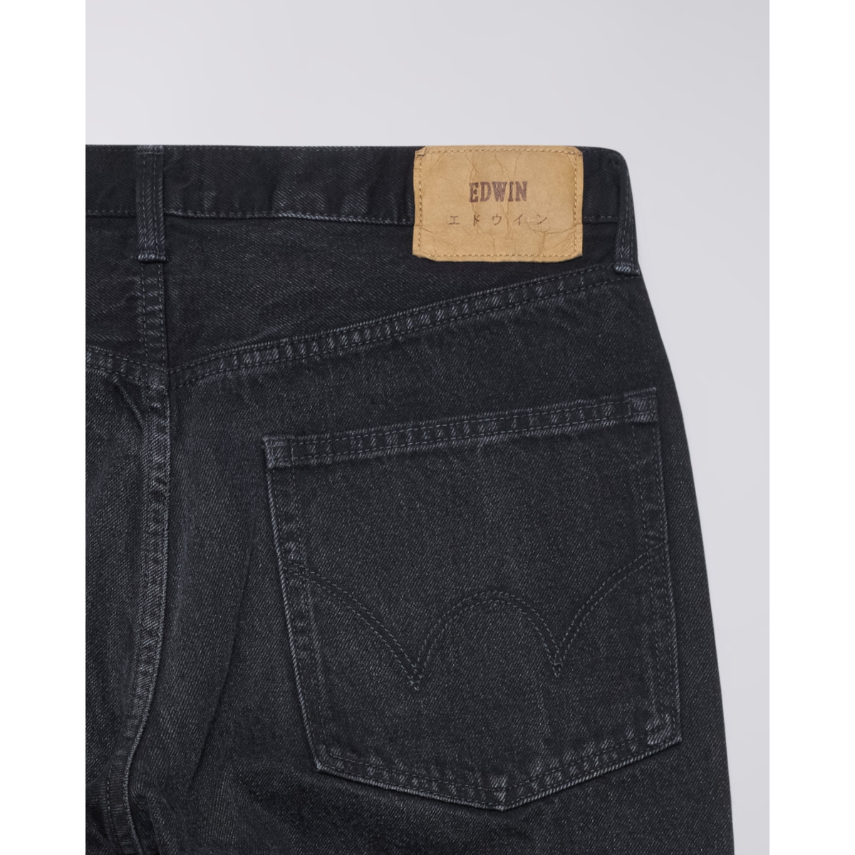 EDWIN || WIDE PANT BLACK DARK USED MAN