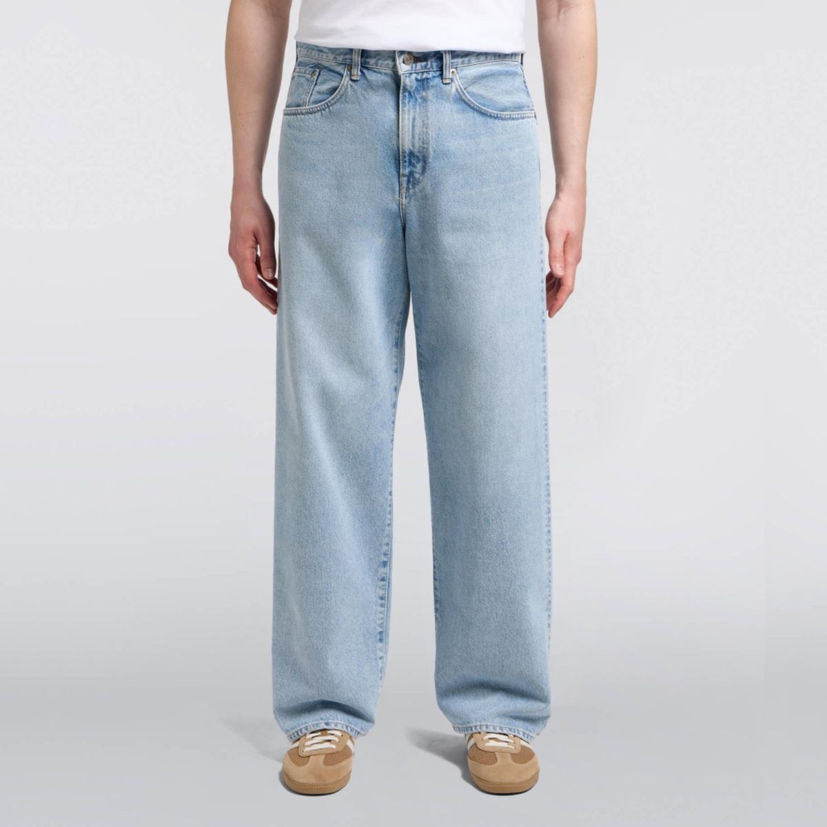 EDWIN || WIDE PANT BLUE LIGHT USED MAN