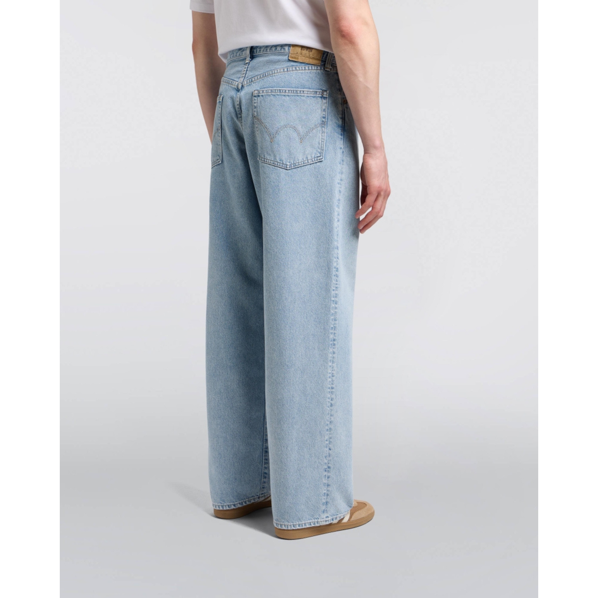 EDWIN || WIDE PANT BLUE LIGHT USED MAN
