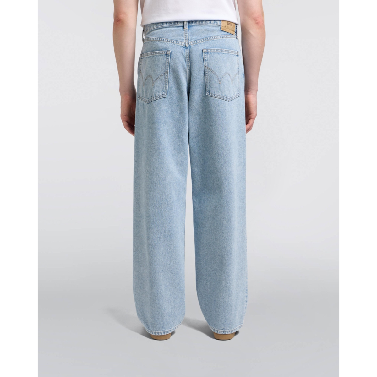 EDWIN || WIDE PANT BLUE LIGHT USED MAN