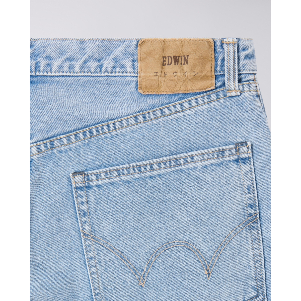 EDWIN || WIDE PANT BLUE LIGHT USED MAN