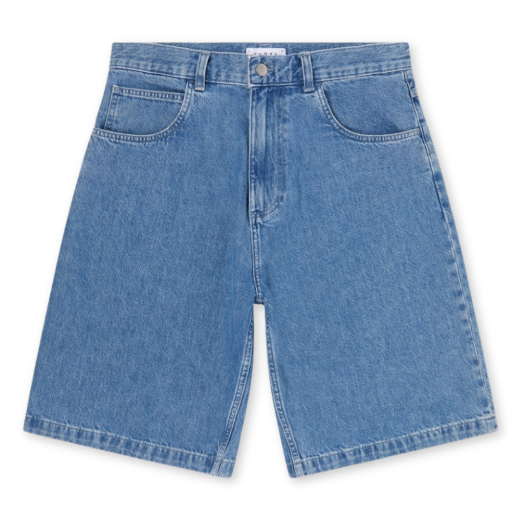 EDWIN || WORKER SHORTS LIGHT STONE WASHED