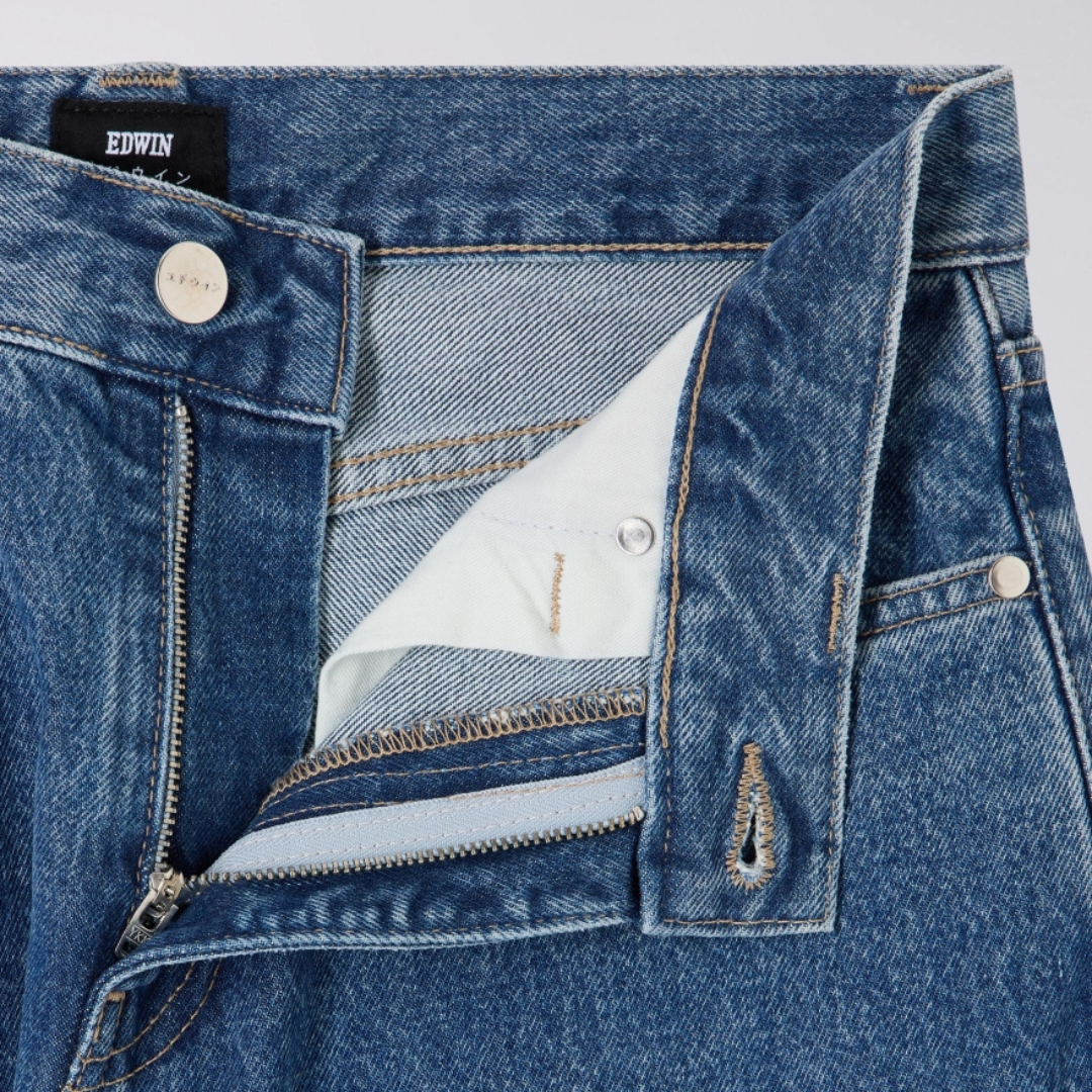 EDWIN || W`JANIS PANT BLUE OPAL WASH