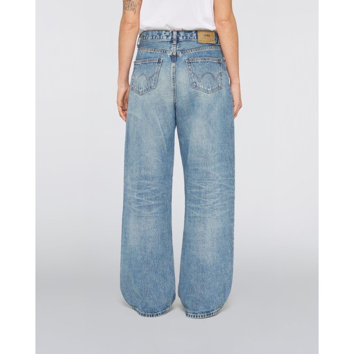 EDWIN || W' OLIVIA PANT BLUE LIGHT USED