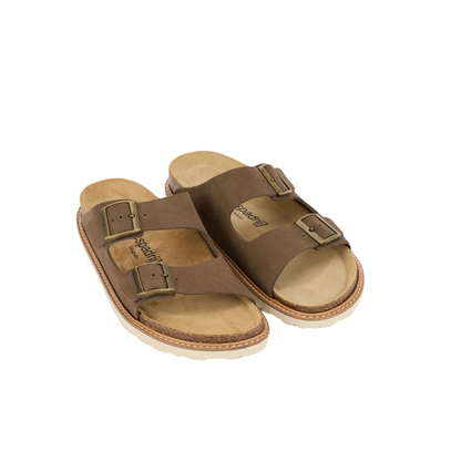 ESPADRIJ || AMI VELOUR WELD MEN MARRON
