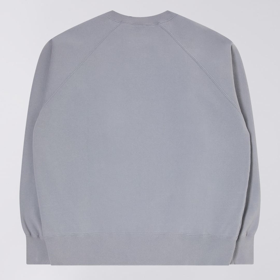 EDWIN || RAGLAN SLEEVE CREW BLUE OZONE